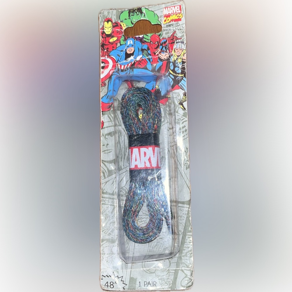 Marvel Comics Printed Shoelaces - Loot Crate Exclusive - 48”